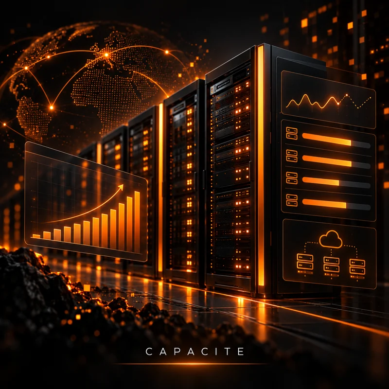 Capacite data center Orange Noire